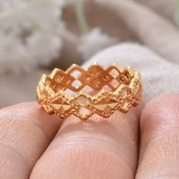 gold color ring for women african jewelry nigeria congo ethiopian gold color wedding ring 7 9 size rings mother
