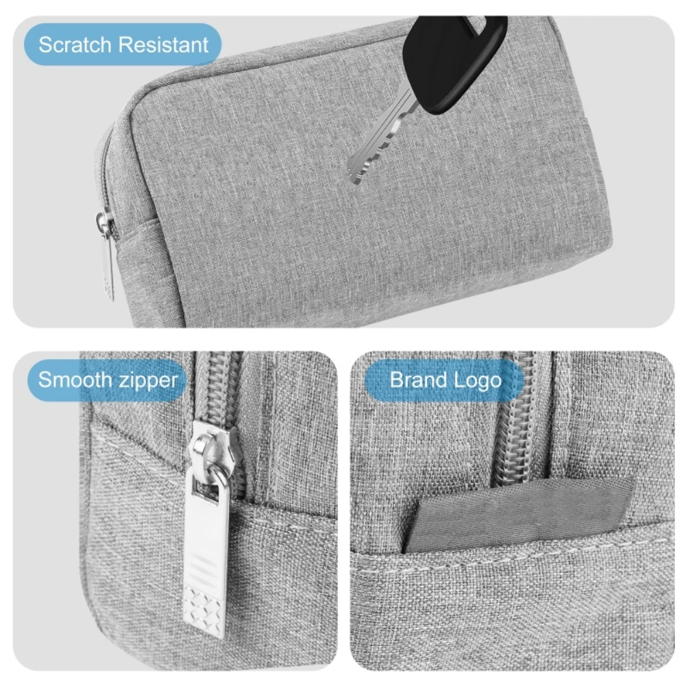 Сумка-органайзер для игровых кабелей Greatlizard совместимая с SD-картами и
