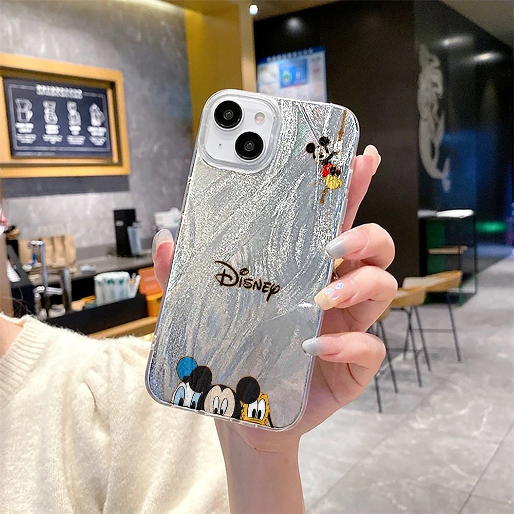 Для Redmi Note 8 9 10 11 12 13 Pro Max 9S 10S 11S 12S Чехол с шифоновой текстурой и перьями SS287 Disney