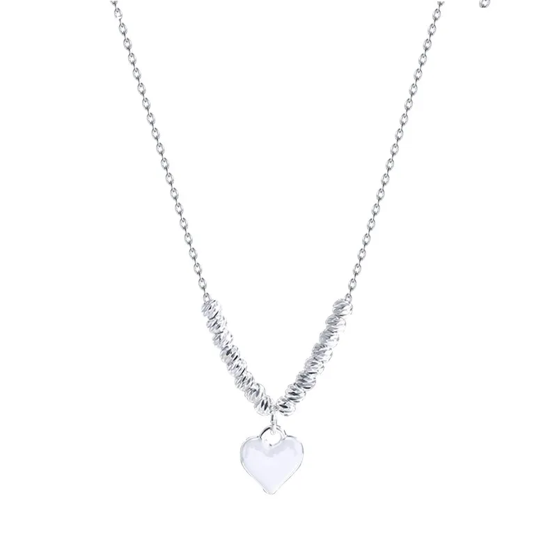 Простое высококачественное ожерелье с подвеской Любовь для женщин весна и лето