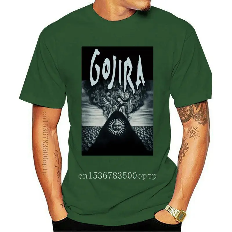 

Camiseta de Gojira Elements, camisa clásica negra única, nueva