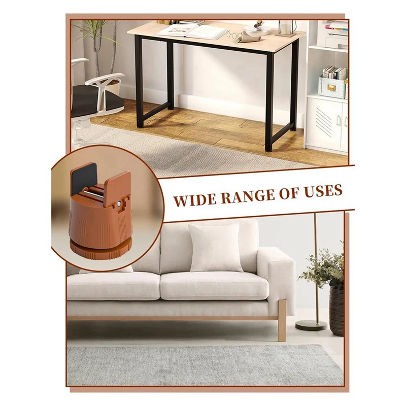 Подставки для кровати Регулируемые мебельные стойки стульев с зажимом