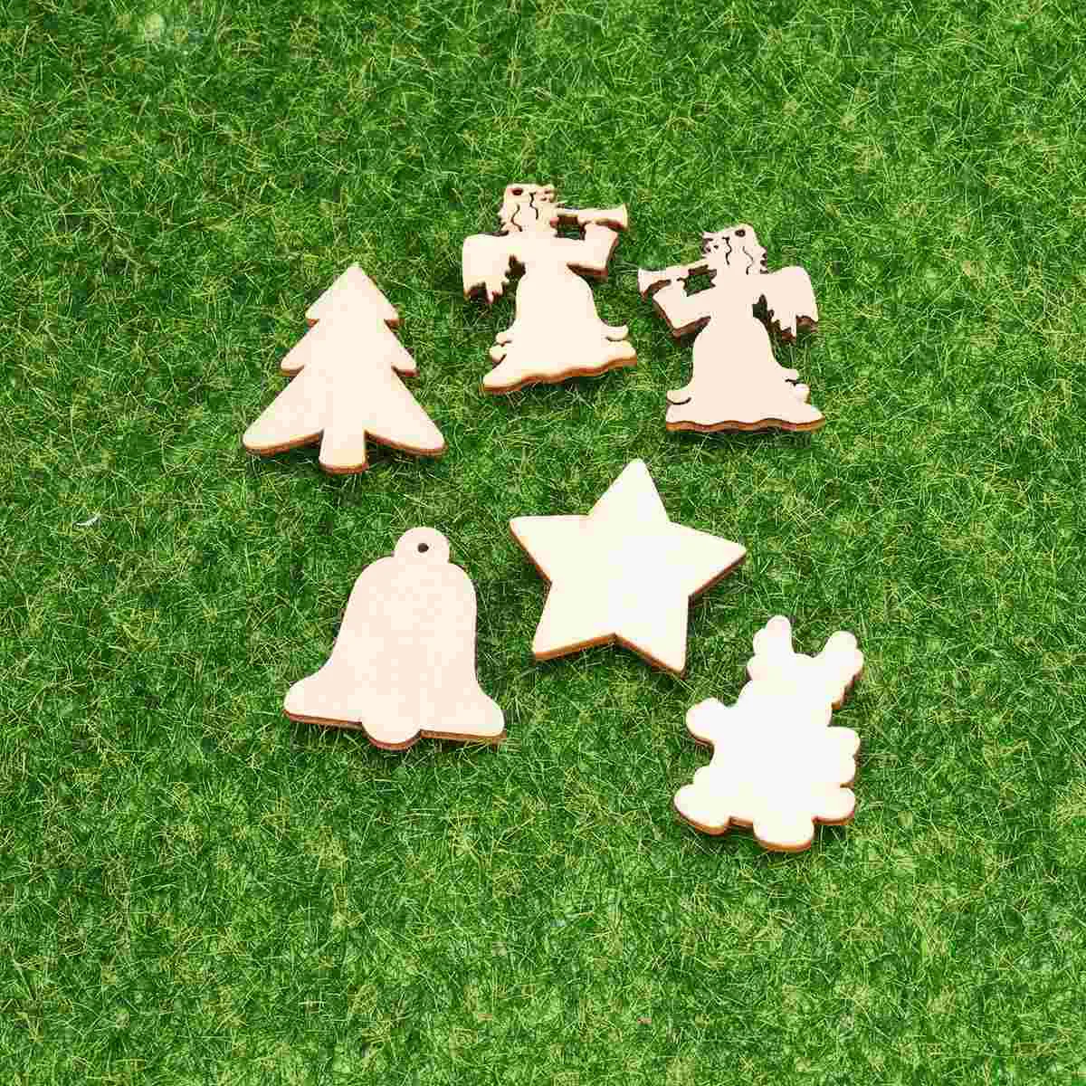 

Christmas Snowflake Ornaments Wooden Decorations Snowflakes Hanging Ornament Craftstree Decor Bulk