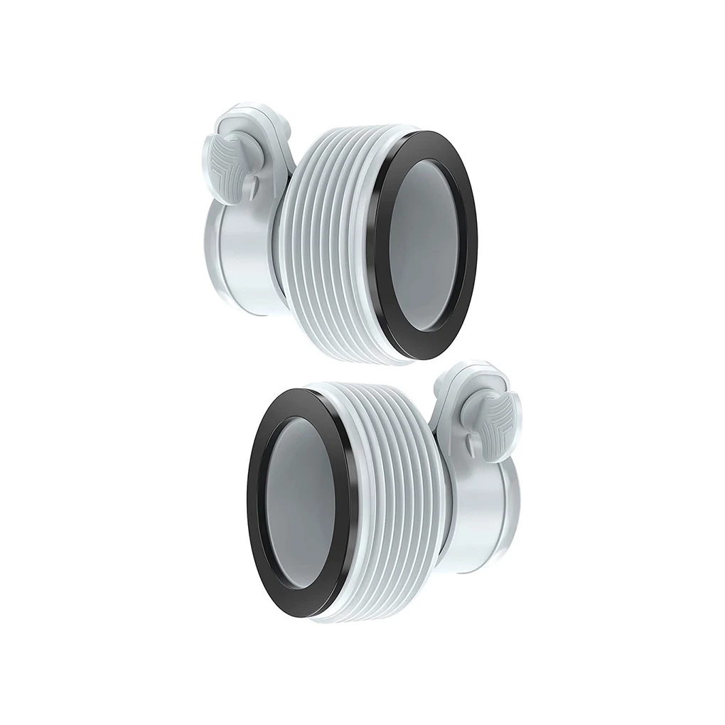 

Pack of 2 1 25 to 1 5 Inch Hose Adapter Filter Pump Converter Accessories