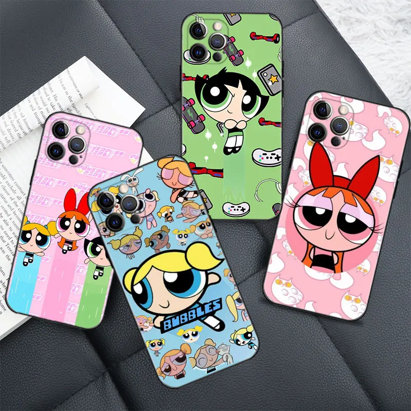 

Cartoon girl policewoman Case For iPhone 11 12 13 14 Pro Max Mini for iPhone XS Max XR X SE(2022) 7 8 6 6S Plus Smartphone Coque