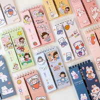80sheets cartoon kawaii cute loose leaf vocabulary pocket word book portable memory study note book students school stationery