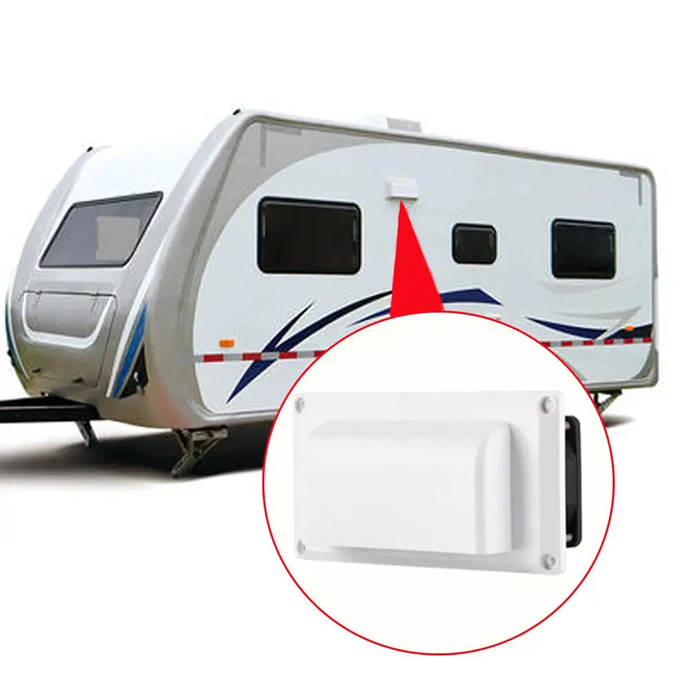 12V Caravan Motorhome Trailer Side Air Vent Fan RV Ventilation Exhaust Fans DC 25W For Camper Trailer Boat Marine Yacht Parts