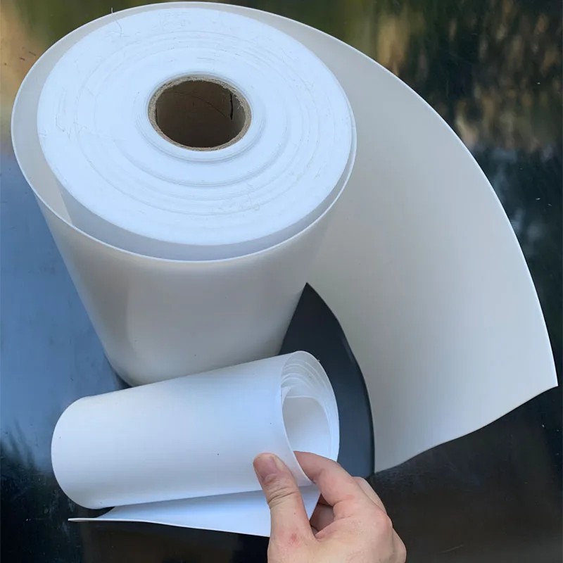 

300*500MM White PTFE Film High Strength Temperature Sheet Thickness 0.1 /0.2/ 0.3/ 0.4 /0.5MM