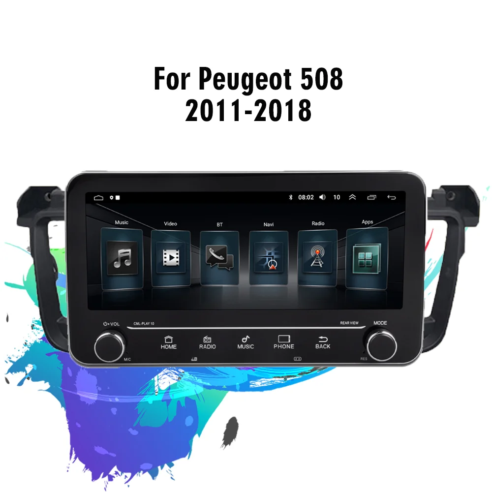 

Автомагнитола Магнитола Мультимедиа автомобиля 2din для Peugeot 508 2011-2018 10,25 Android RDS автомобильный мультимедийный видеоплеер аудио FM BT GPS-навигаци...