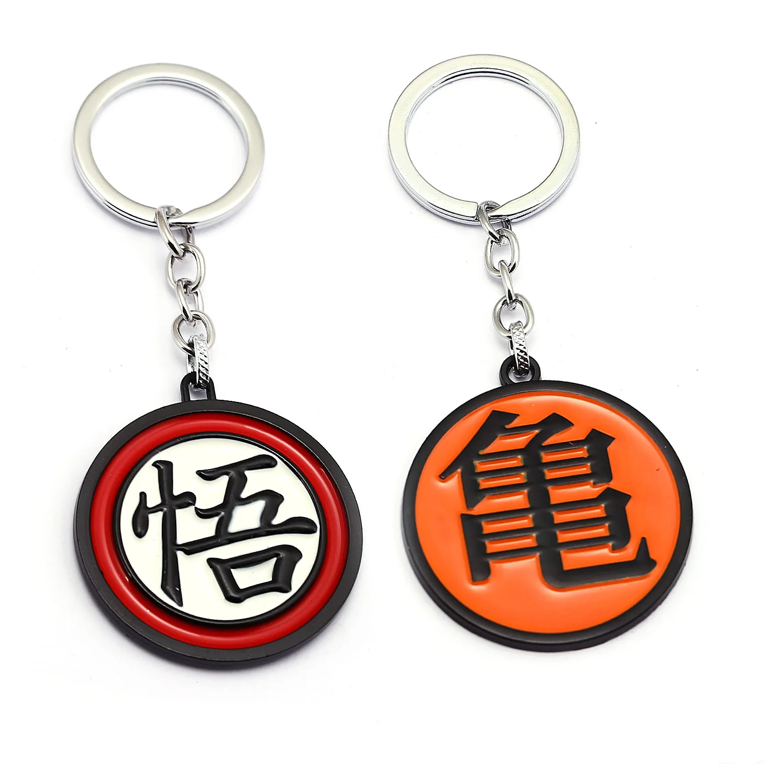 

Dragon Ball Z Keychain Pendants Son Goku Gohan Master Roshi Cos Key Chain Ring Holder Accessories Souvenirs Figure Toys Gift