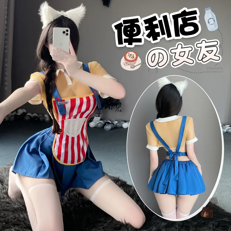 Японский магазин сексуальных костюмов для девушек ролевых игр Аниме Косплей
