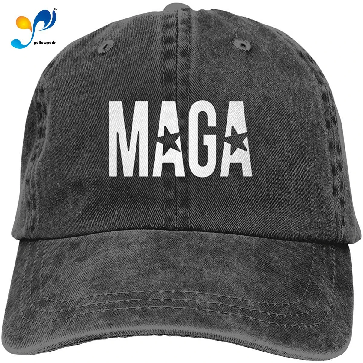 

Unisex Make America Great Again Vintage Jeans Adjustable Baseball Cap Cotton Denim Dad Hat