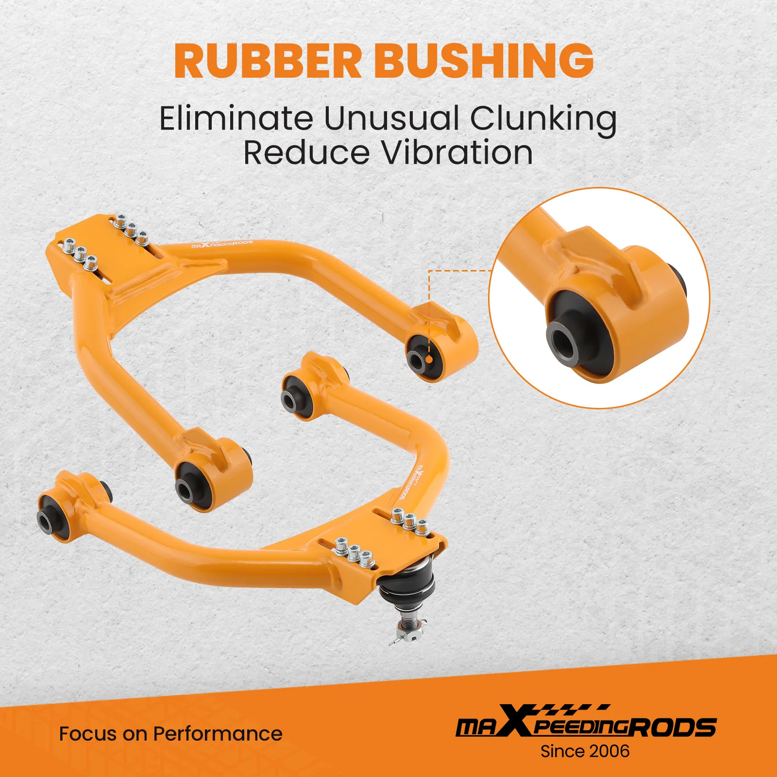 

2x регулируемые передние верхние рулевые рычаги для Dodge Challenger 2008-21 RWD