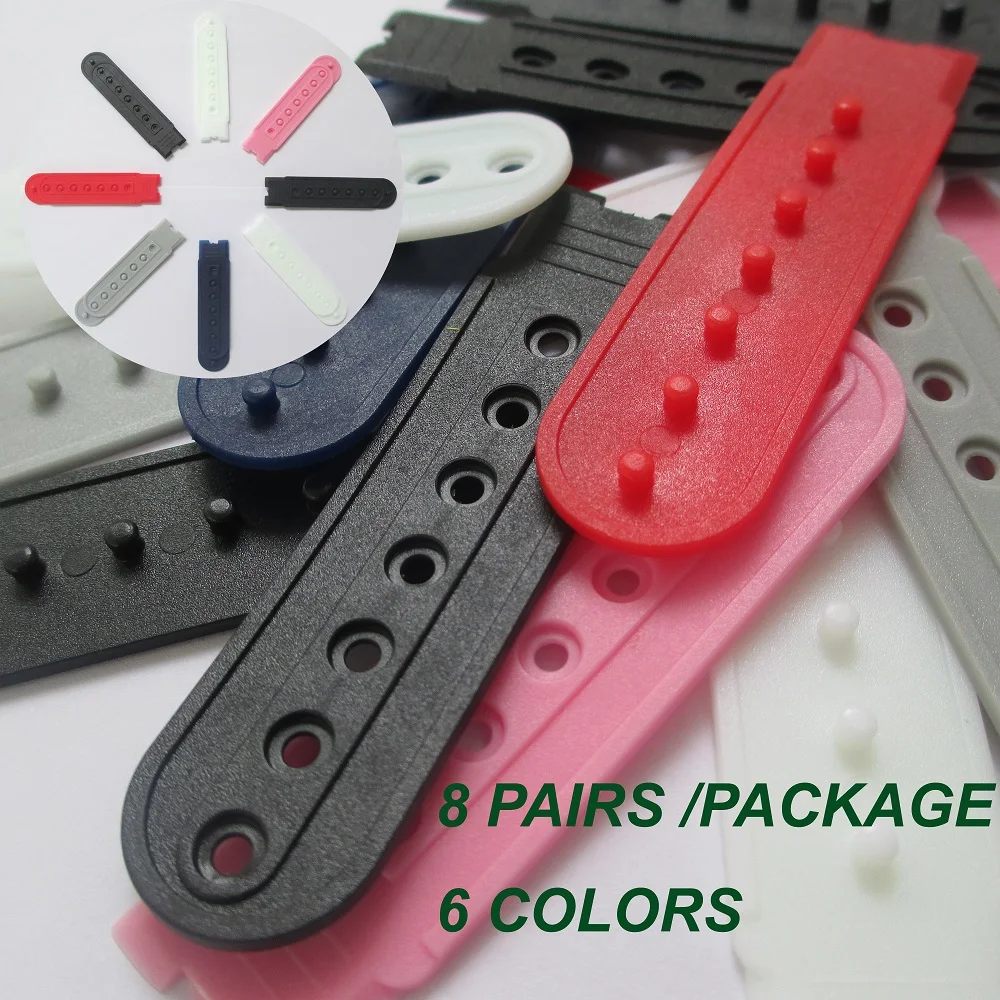 Замена ремешка для Snapback-шапок - 1 Пара, 6 цветов пластикового замка, удлинитель для бейсболки. Бесплатная доставка.