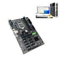 B250 PCI-E 3.0 DDR4 Memory Computer Motherboard 16G Maximum RAM Mining Board On-board LAN Desktop PC Accessory