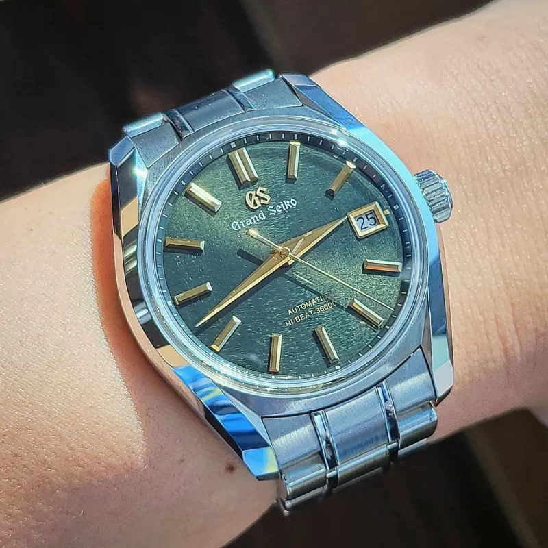 Luxury Brand Strap Men's Smart Quartz Watch Relogio Masculino Grand Seiko Hi-Beat 36000 Limited Edition 20th-Anniversary Watches