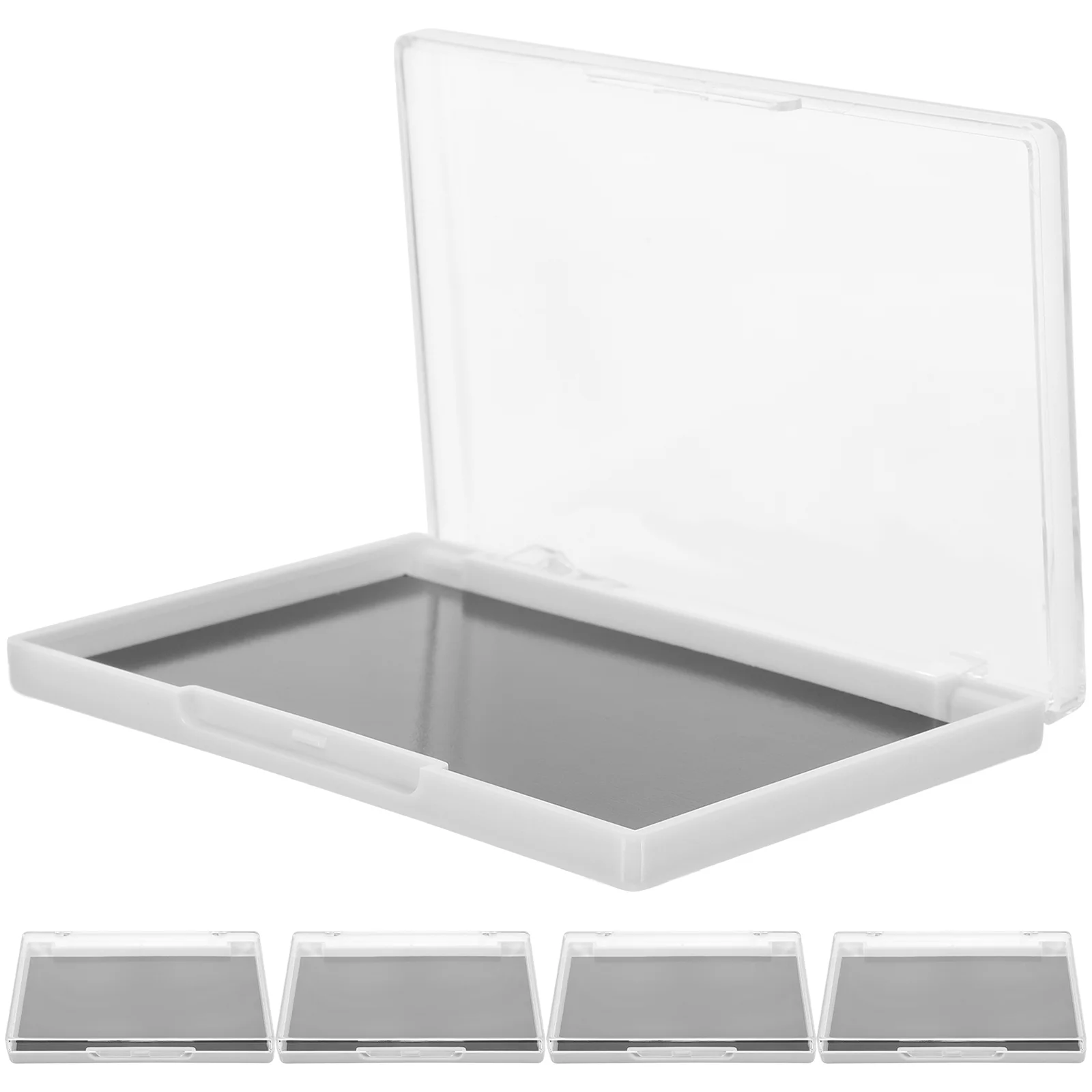 

5 Pcs Empty Eyeshadow Plate Makeup Trays Magnetic Pallets Palette Plastic Holder