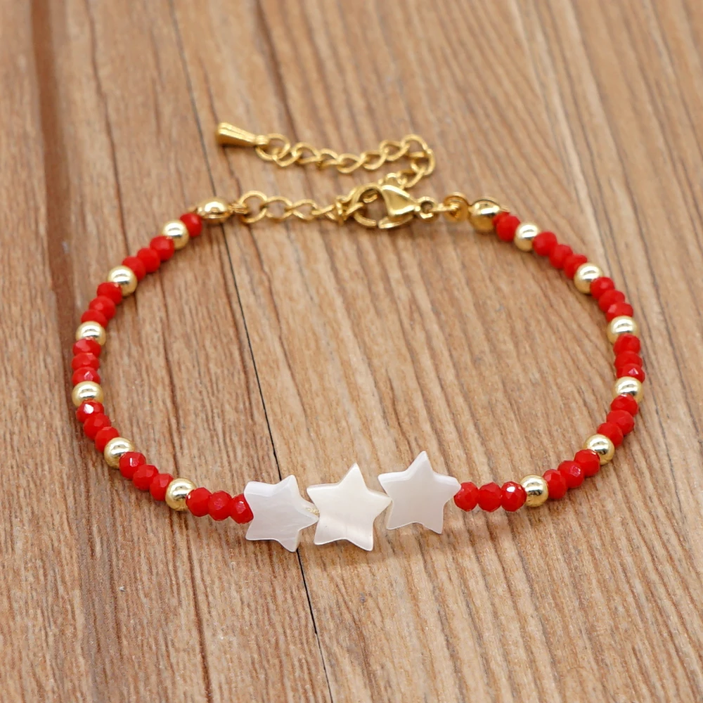 Женские браслеты Go2Boho с искусственными звездами подарок модные ювелирные