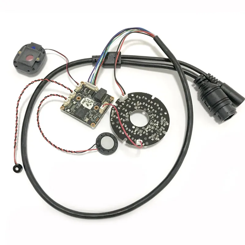 Модуль камеры HD 4mp H.265 AI IP CCTV сетевое аудио с микрофоном для динамика 1/2.8