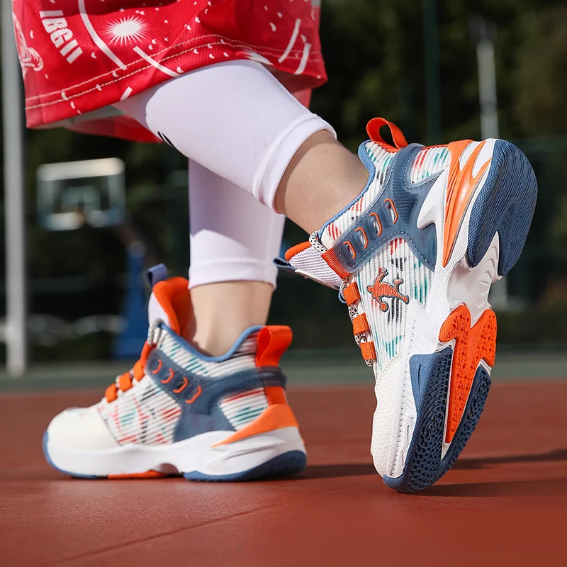 Brand Children's Shoes Kids Sneakers Boys Basketball Shoes Children Sneakers for Boys Girls Basket Footwear SpringTenis Infantil