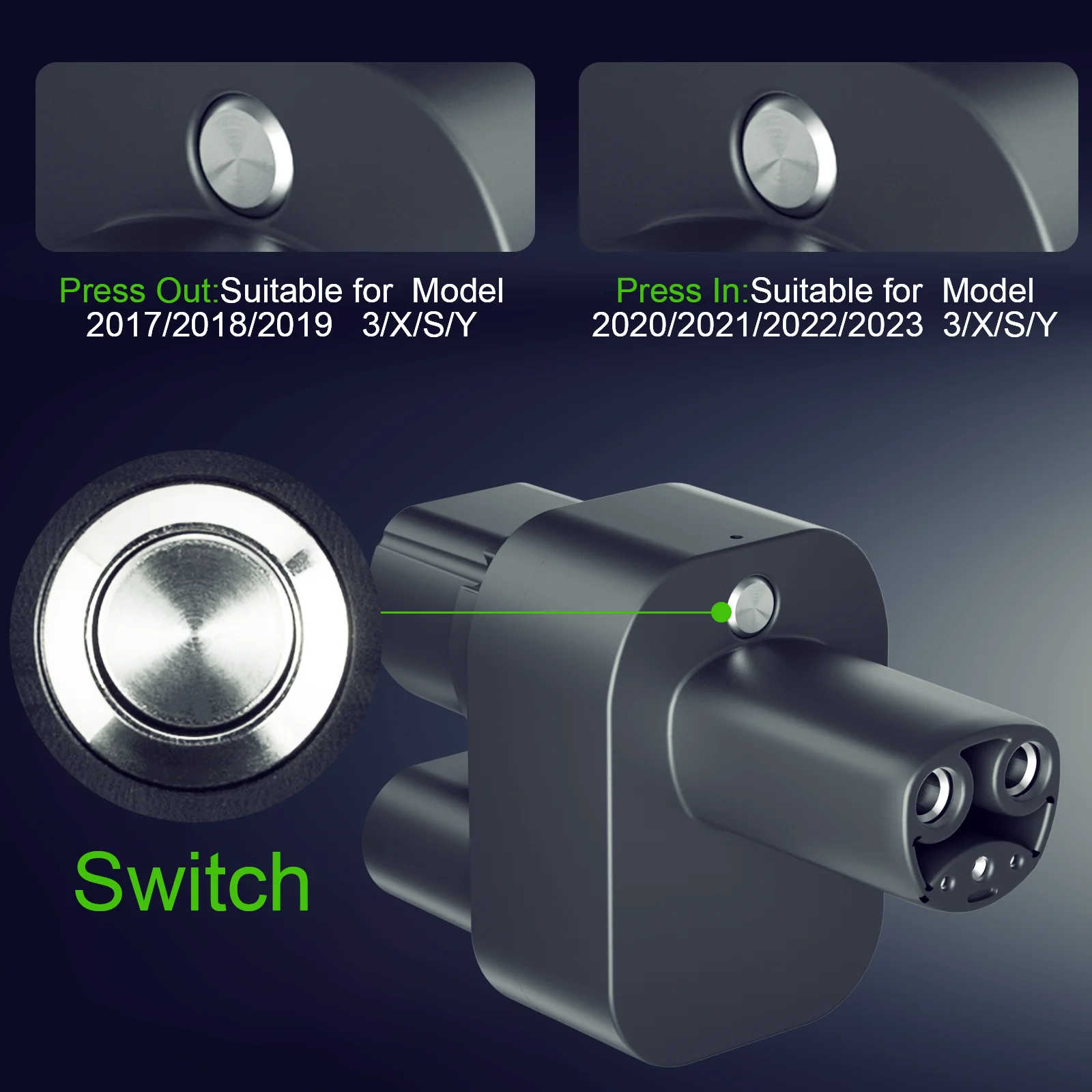 Адаптер зарядного устройства GUWIEYG для электромобилей CCS2 к адаптеру быстрой