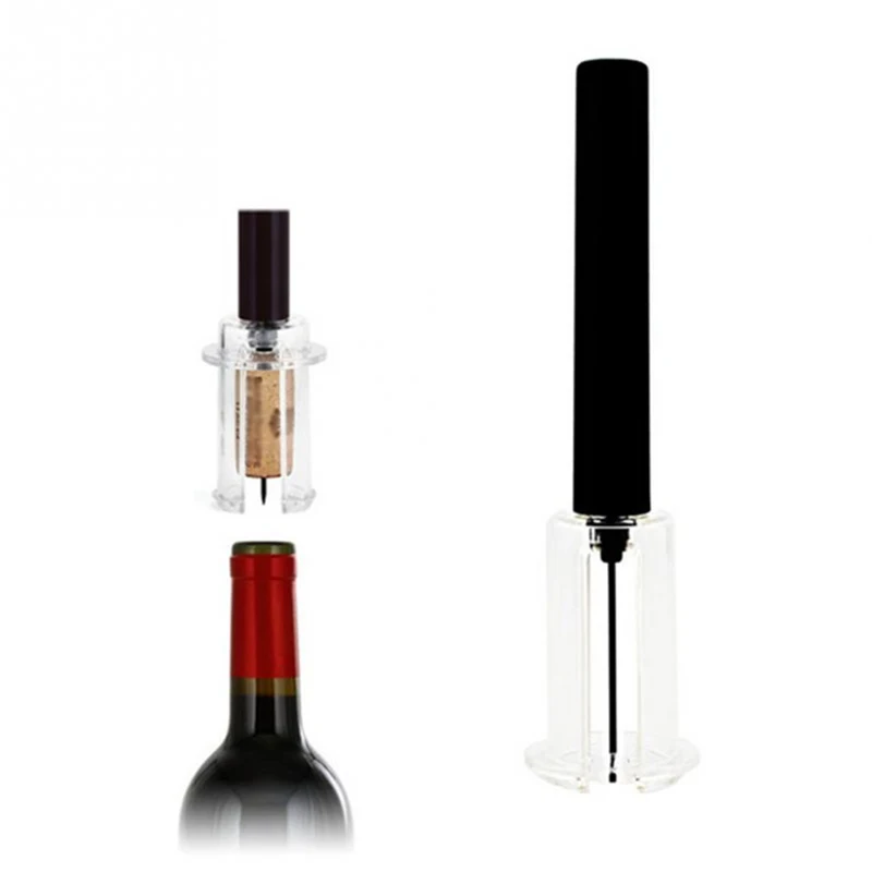 

Professional Wine Bottle Opener Air Pump Opening Tool Stainless Steel Pin Cork Remover Air Pressure Wine Corkscrew Bar Accessory