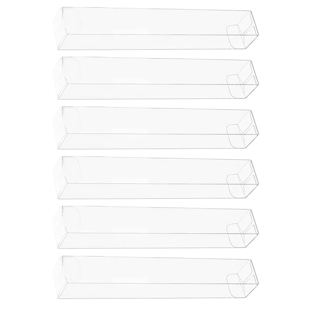 

Box Boxes Clear Macaron Bakery Packaging Pretzel Bar Cookie Gift Chocolate Containers Favor Holder Transparent Dessert Pastry