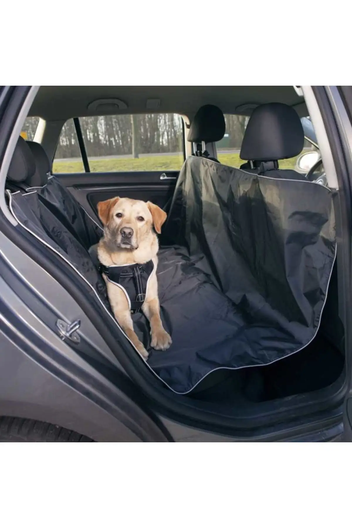 

Dog Car Seat Cover 145 cm x 160 cm Black