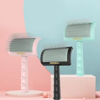 pet cat brush dog comb hair removes pet hair comb self cleaning slicker brush for cats dogs removes tangled hair beauty products