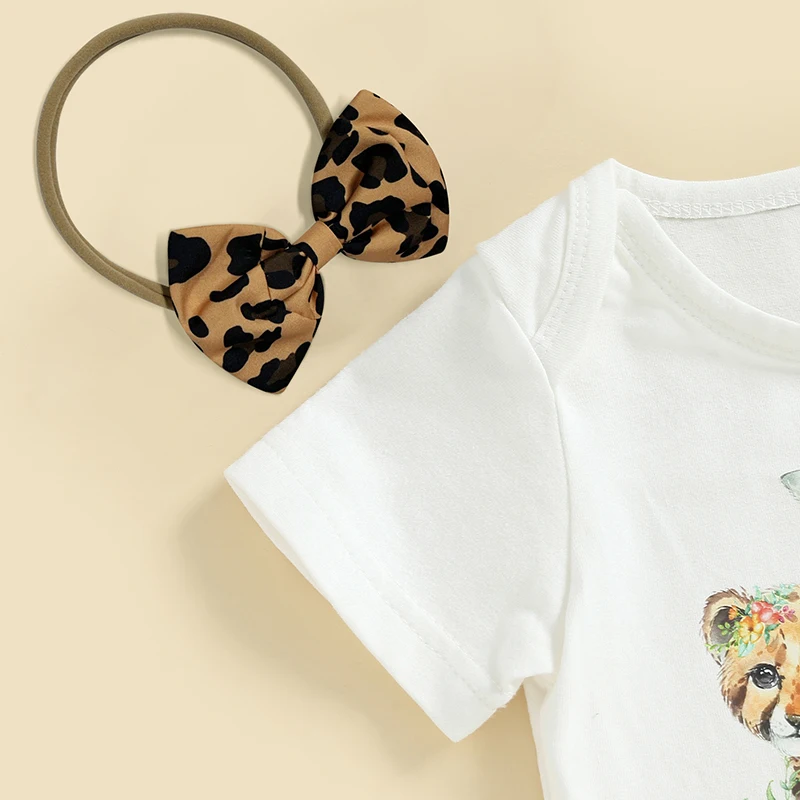 Летняя одежда для маленьких девочек костюмы комбинезон с короткими рукавами и