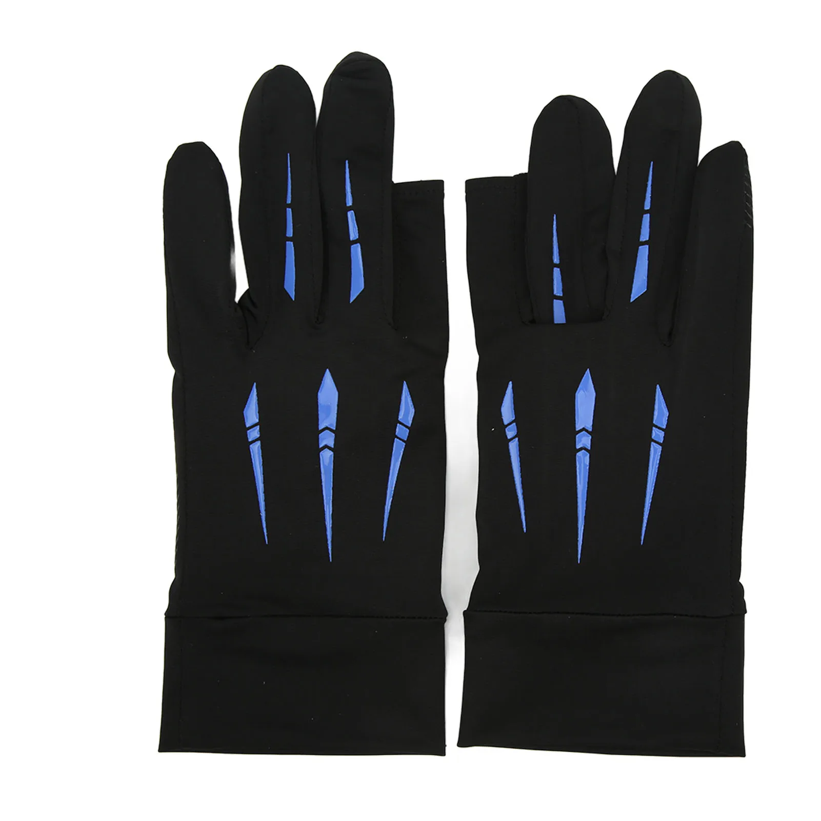 

UV Protection Gloves 2 Finger Cut Wear Resistant Anti Slip Sunscreen Fingerless Gloves for Fishing Outdoor Sports