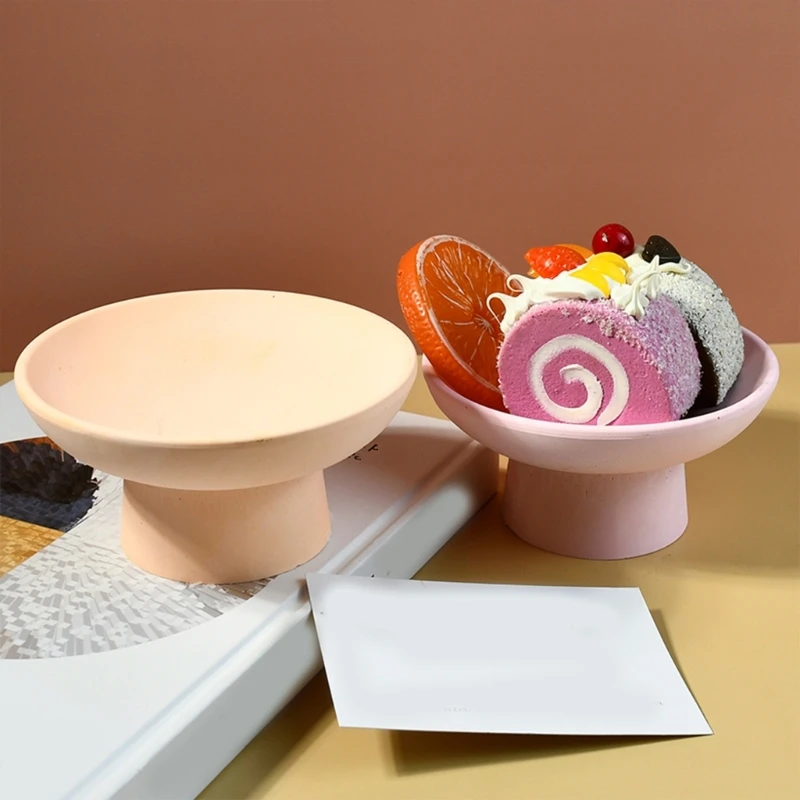 Многофункциональная силиконовая форма для изготовления подносов с фруктами чаш