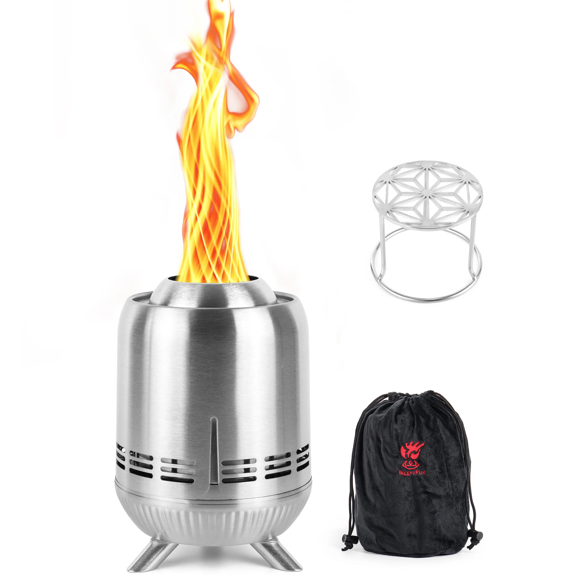 

Бездымная настольная костра BiggerFire