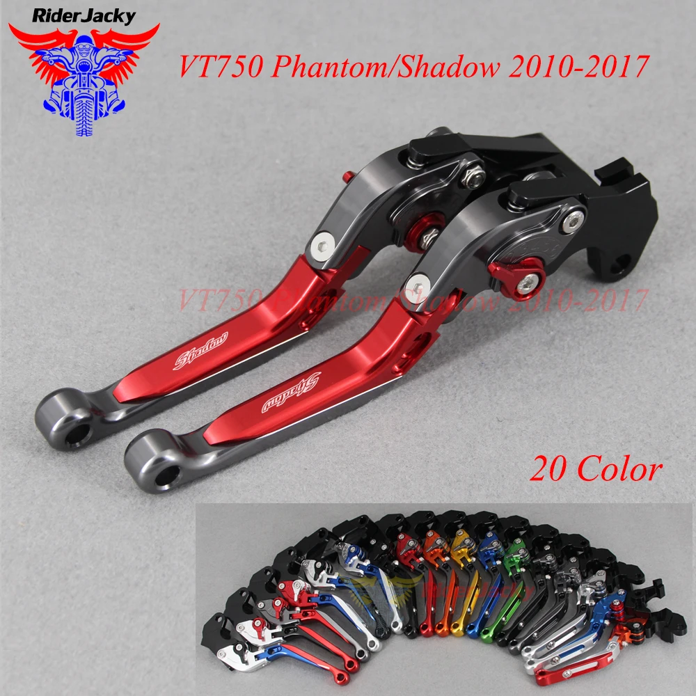 

CNC Extendable Foldable Motorcycle brake Clutch Levers For Honda VT 750 VT750 Phantom/Shadow 2010-2017 2016 2015 2014 2013 2012