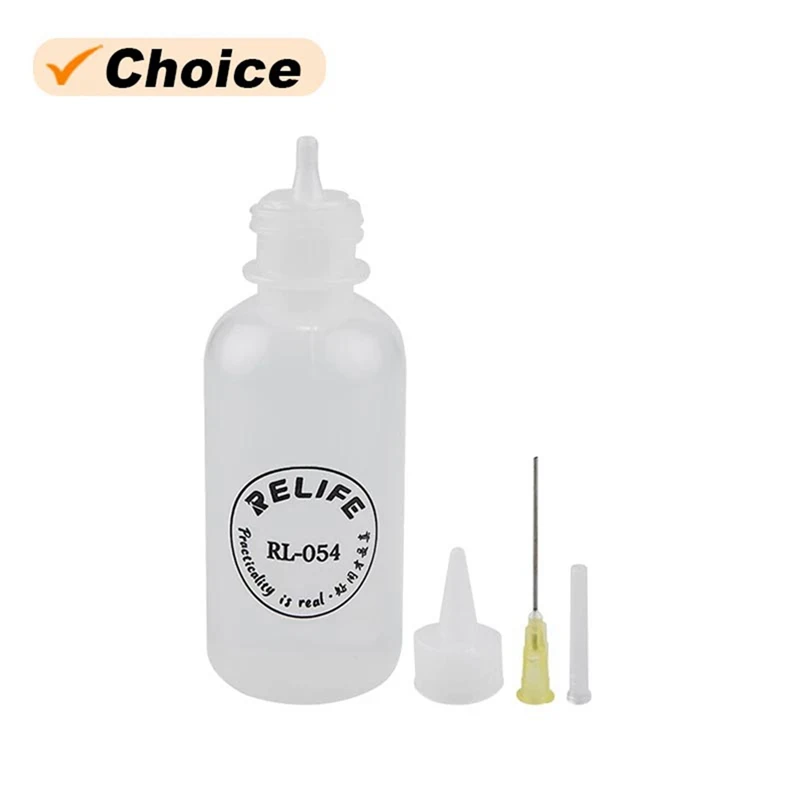 Пластиковая бутылка Relife с жидким Флюсом спиртом для канифоли пастообразный флюс