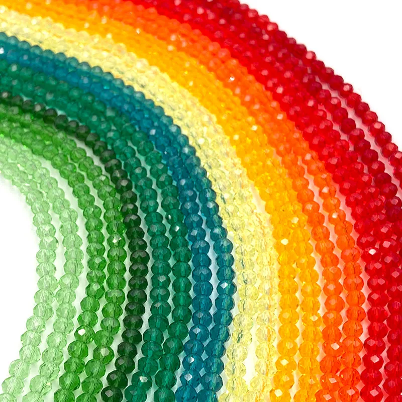 Бусины из австрийского хрусталя, стеклянные россыпью, для изготовления ...