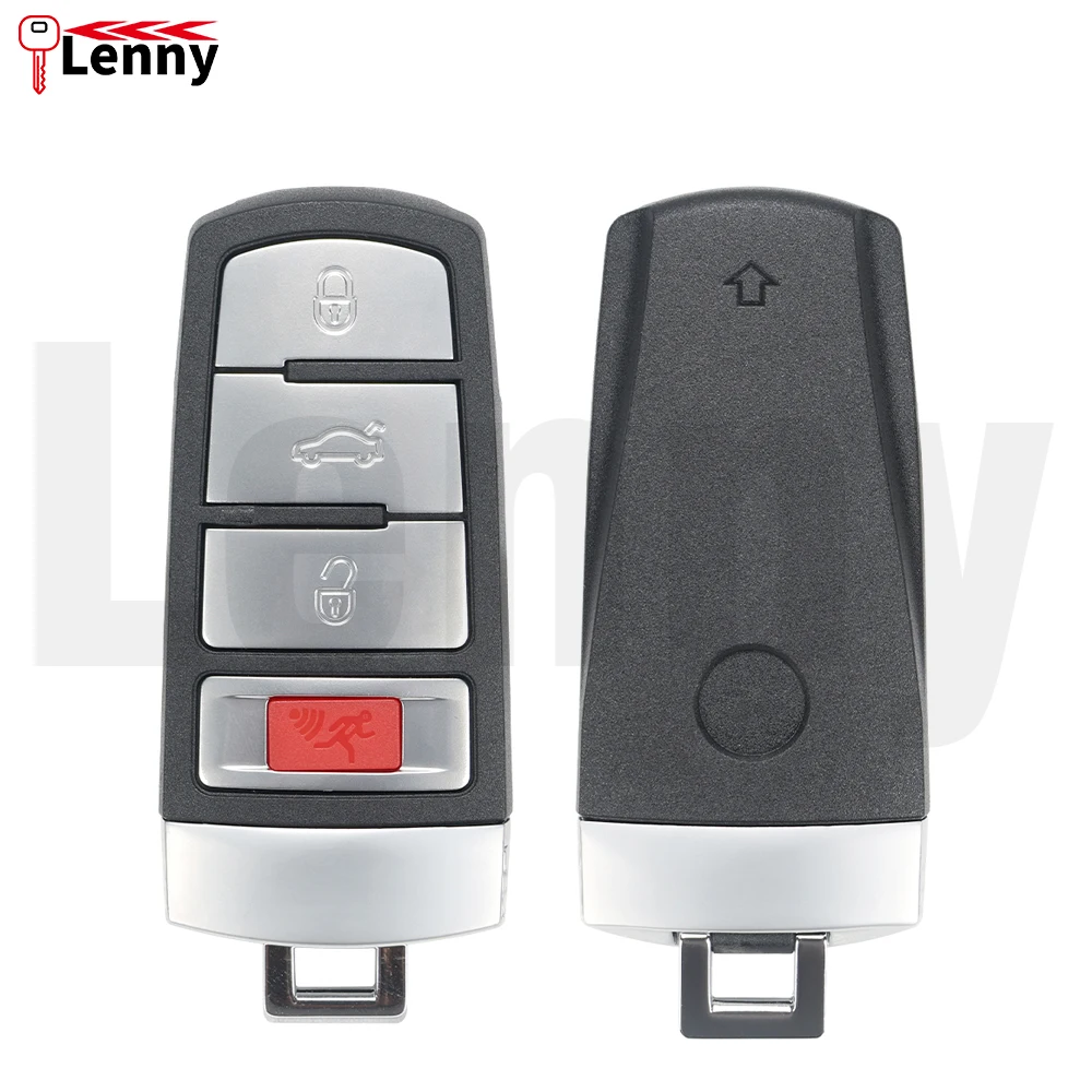 Фото Умный автомобильный ключ-пульт Lenny FCC:3C0959752BA-48chip/3C0959752BG-46chip с 3-4 кнопками для VW Volkswagen Magotan Passat B6 CC 3C B7 №3