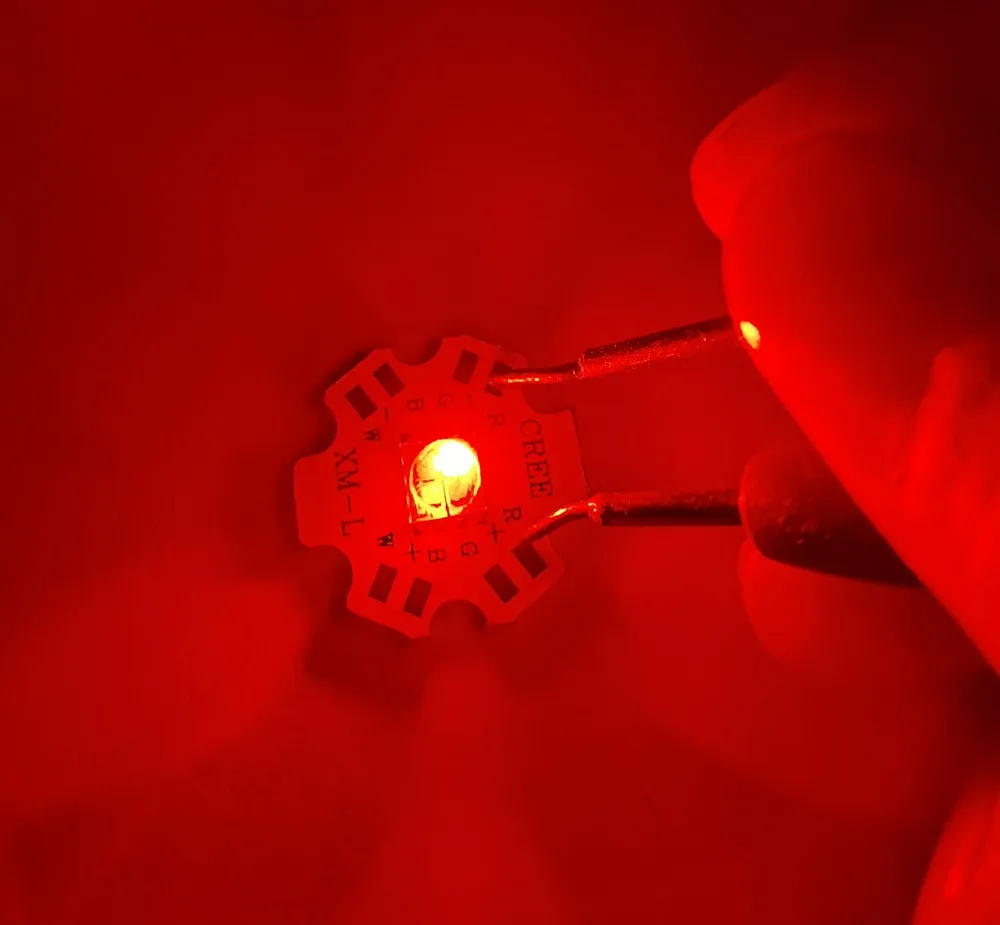 Светодиодный XM-L XML RGBW 5 шт. 12 Вт RGB белый или теплый цвет высокая мощность 5050 4 чипа