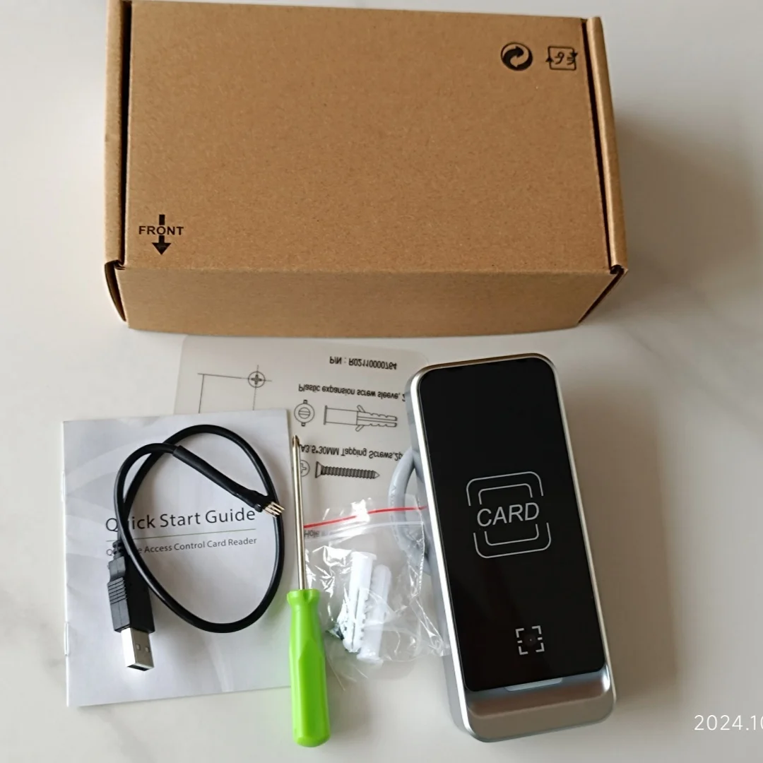 QR Wiegand и RS485 ID ведомый считыватель прочный водонепроницаемый металлический