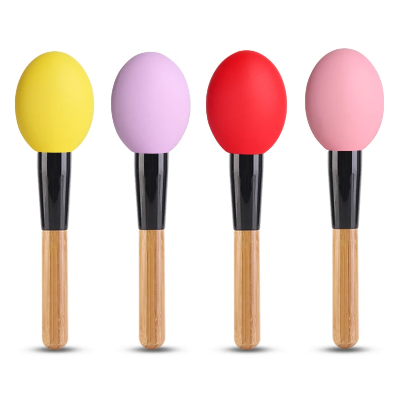 

3Pcs Silicone Makeup Brush Dust Protection Cover Guards Protectors Cover Brush Dust Proof Guards Make Up Tool Accessories