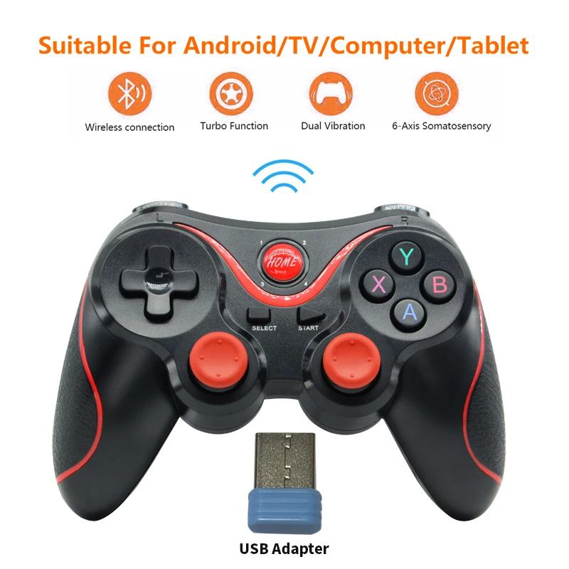 

Беспроводной игровой контроллер Ps4, джойстик для смартфонов Raspberry Pi 4 3