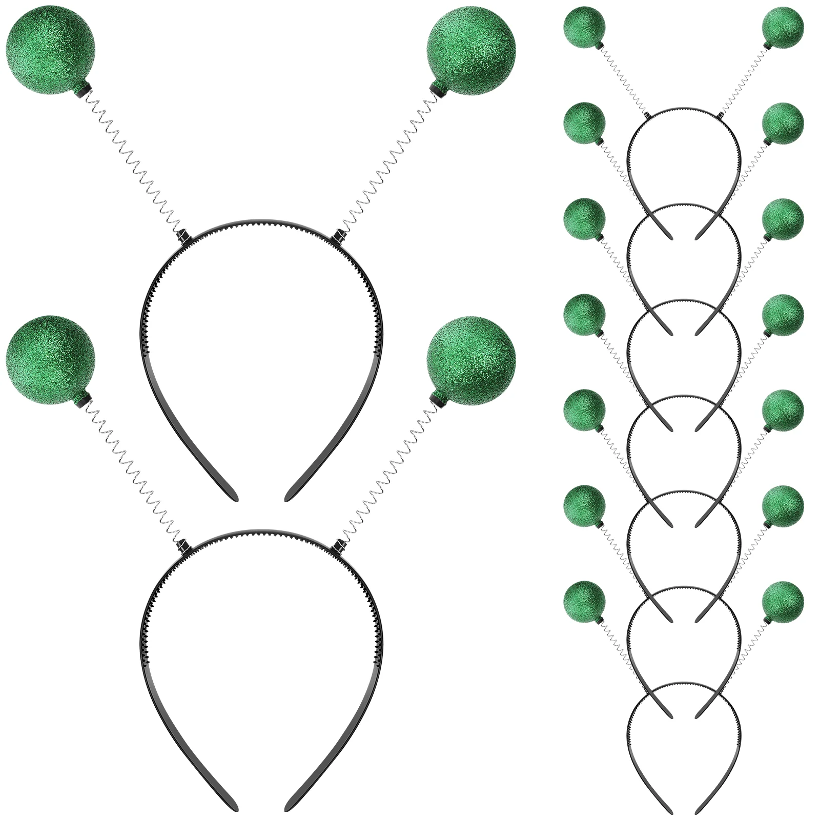 

9 Pcs Halloween Costumes Adults Powdered Foam Ball Headband Interesting Party Decorative Hairband Ear Exquisite Headwear Prop