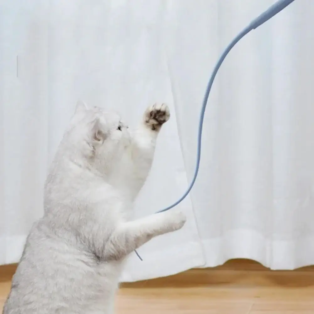 Игрушка для кошек игрушки силиконовая мышь хвост устойчивые к укусам товары