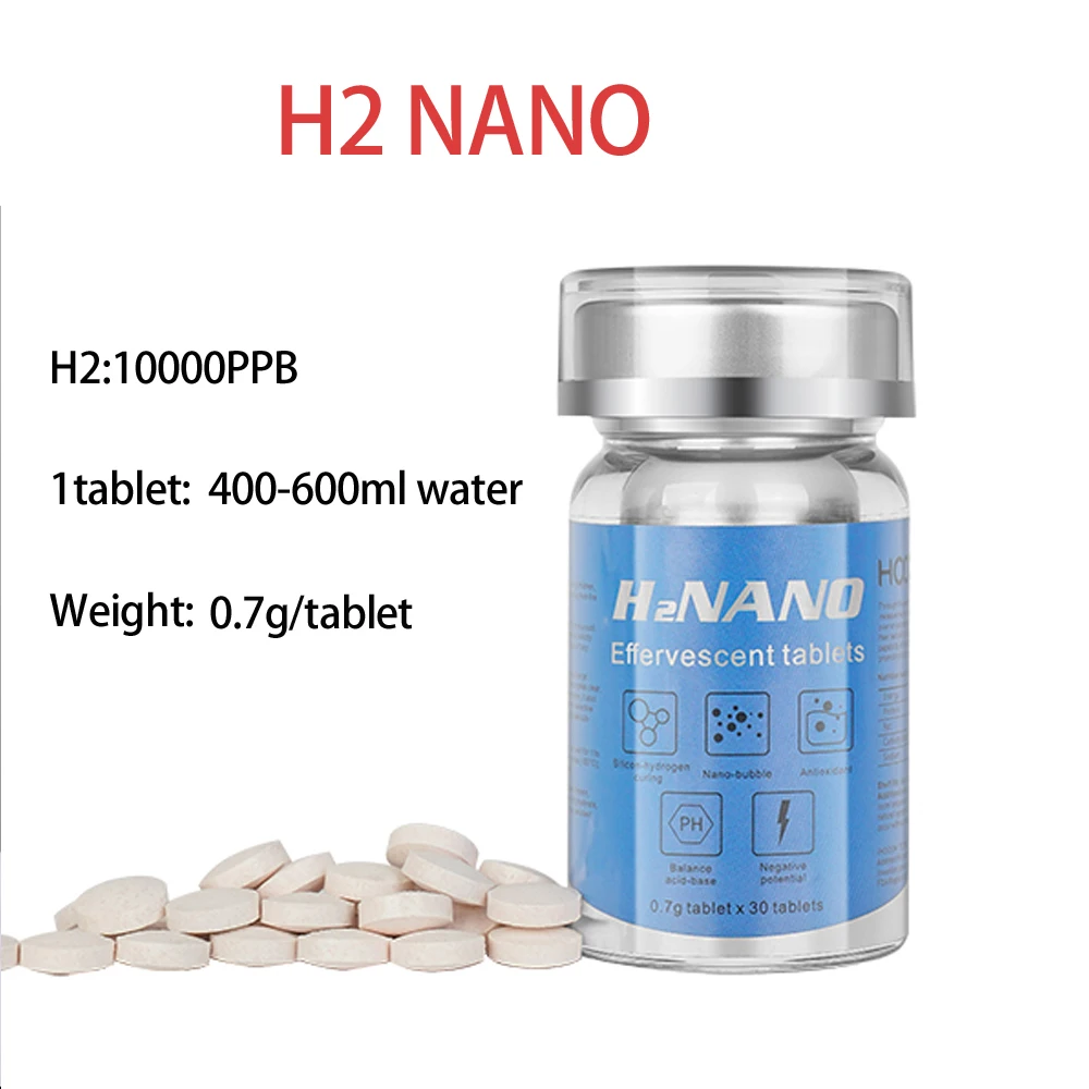 

IHOOOH H2NANO Таблетки для щелочной водородной воды