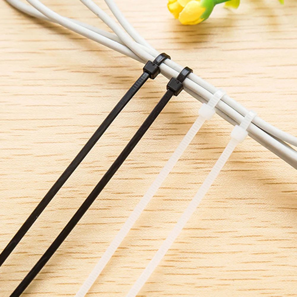 

Adjustable Self-locking Cable Storing Ties Fastening Wires Ring Zip Strap Travelling Easy Carrying Portable Parts