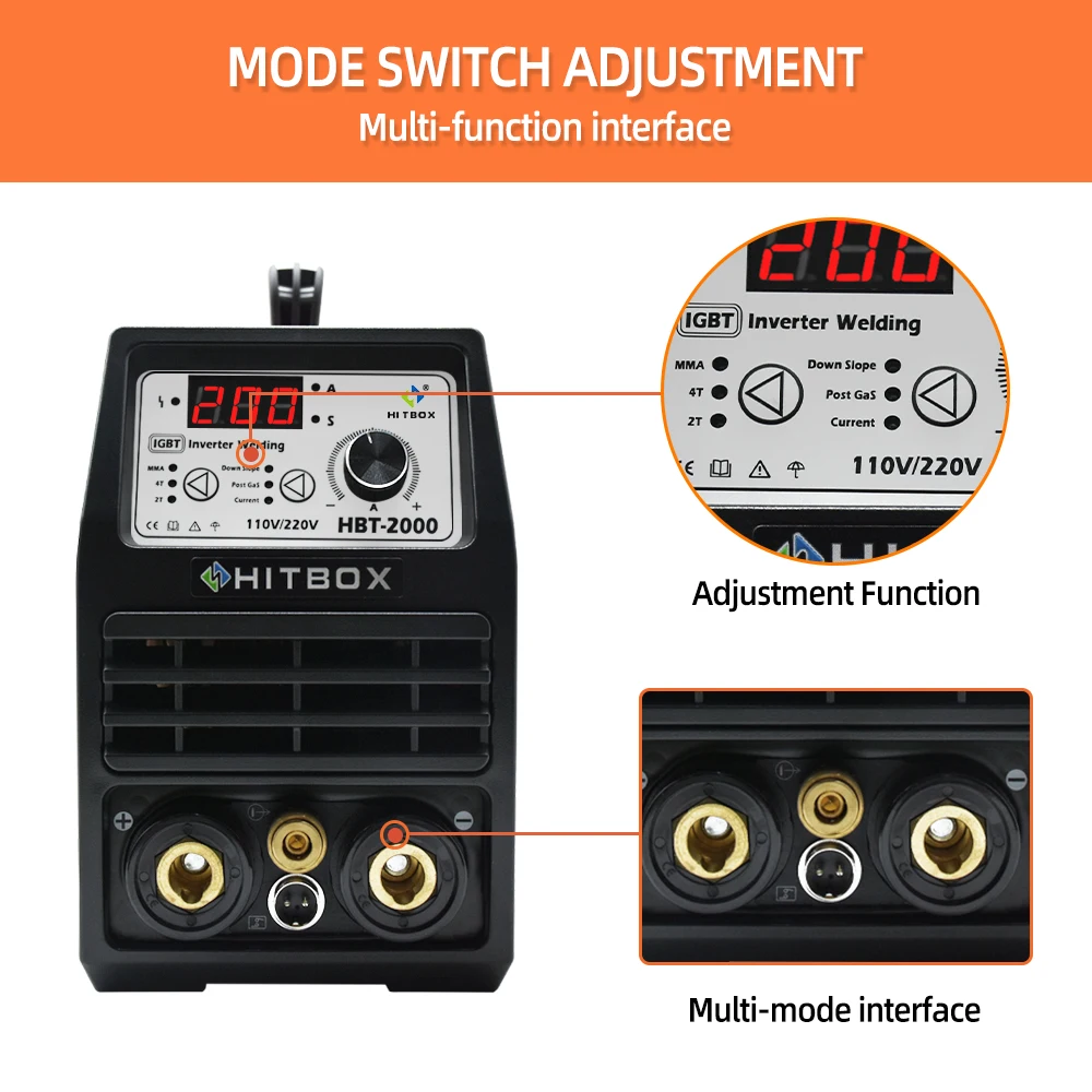 Рисунок 5 - Сварочный аппарат HITBOX 200A TIG200