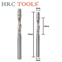 router bit 2 flute flush trim router bit with bearing guided 6mm shank carbide end mill down cut cnc wood milling cutter