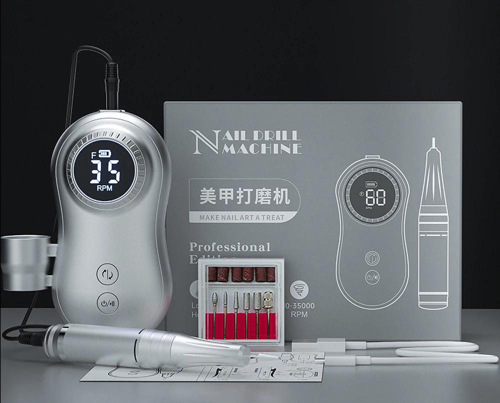 Машинка для аппаратного маникюра 35000 об./мин. |
