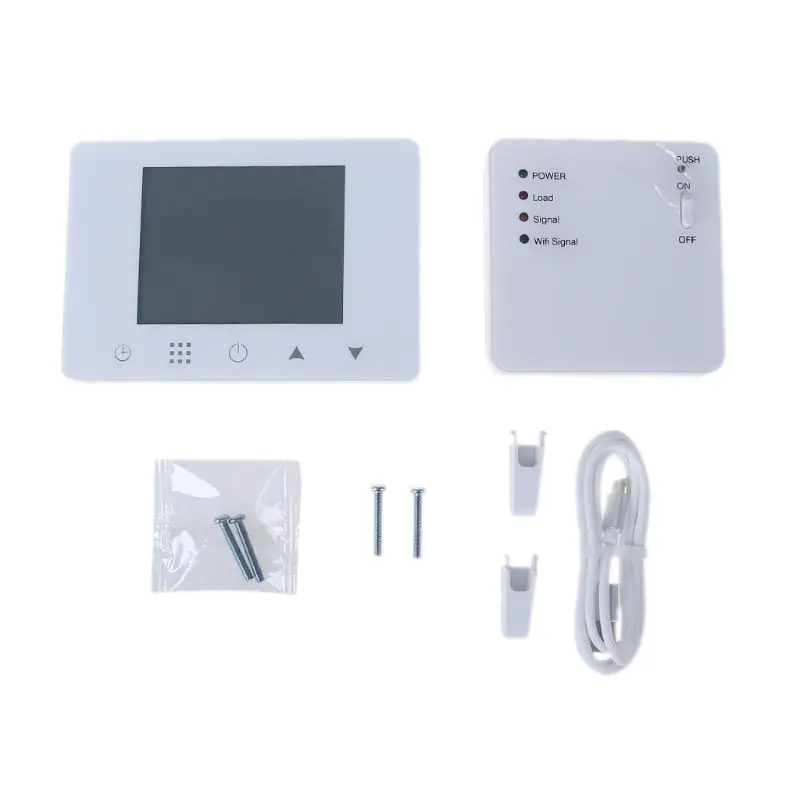 

WiFi & RF Wireless Room Thermostat Wall-hung Gas Boiler Heating Remote Control f Drop shipping