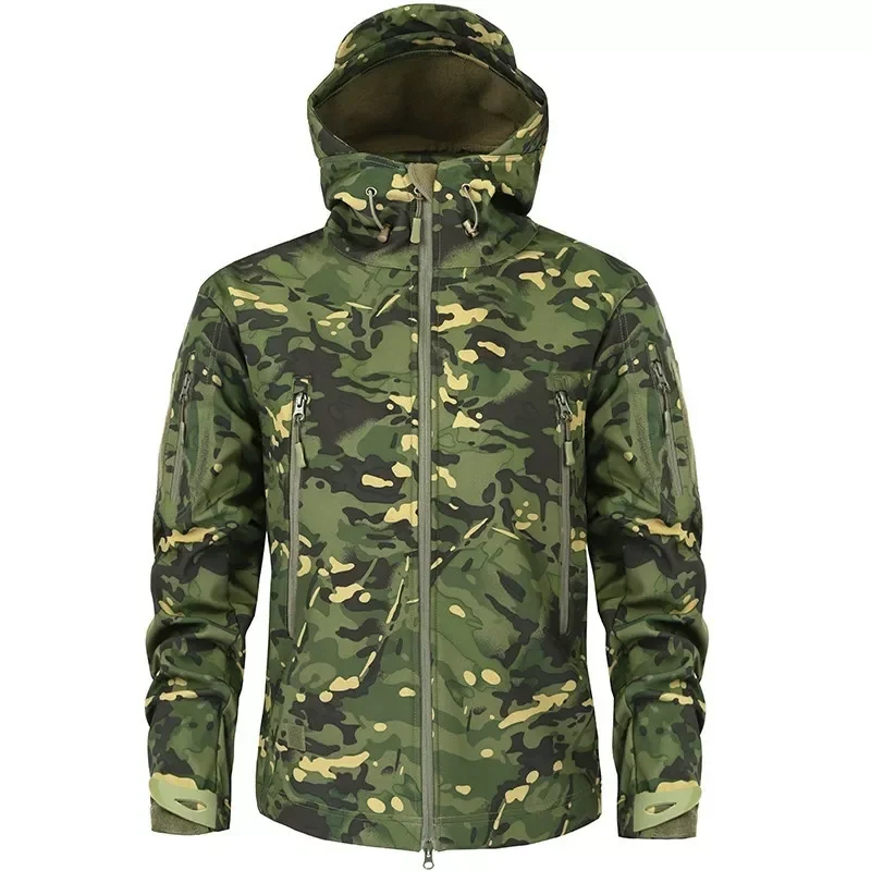 

New in Jackets Men Camouflage Military Tactical Jacket Autumn Winter Shark Skin Soft Shell Waterproof Jacket Windbreaker jackets